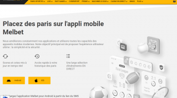Melbet pour Android 1