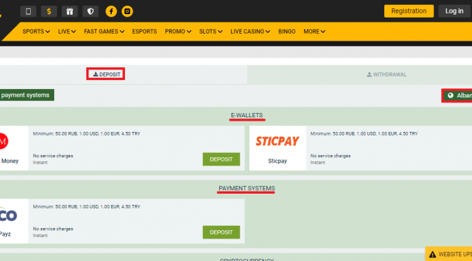 Melbet Méthodes de dépôt